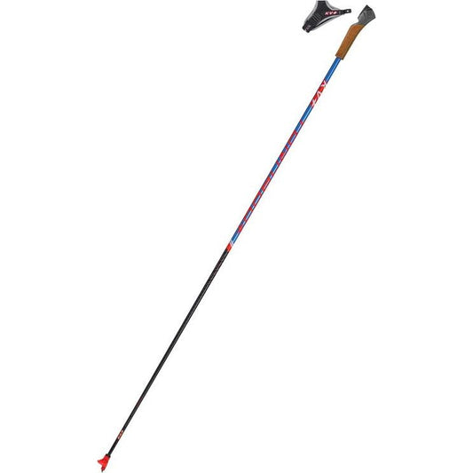KV+ Tornado Plus QCD Kolfiber Längdskidstavar för Elitprestanda och Snabbhet