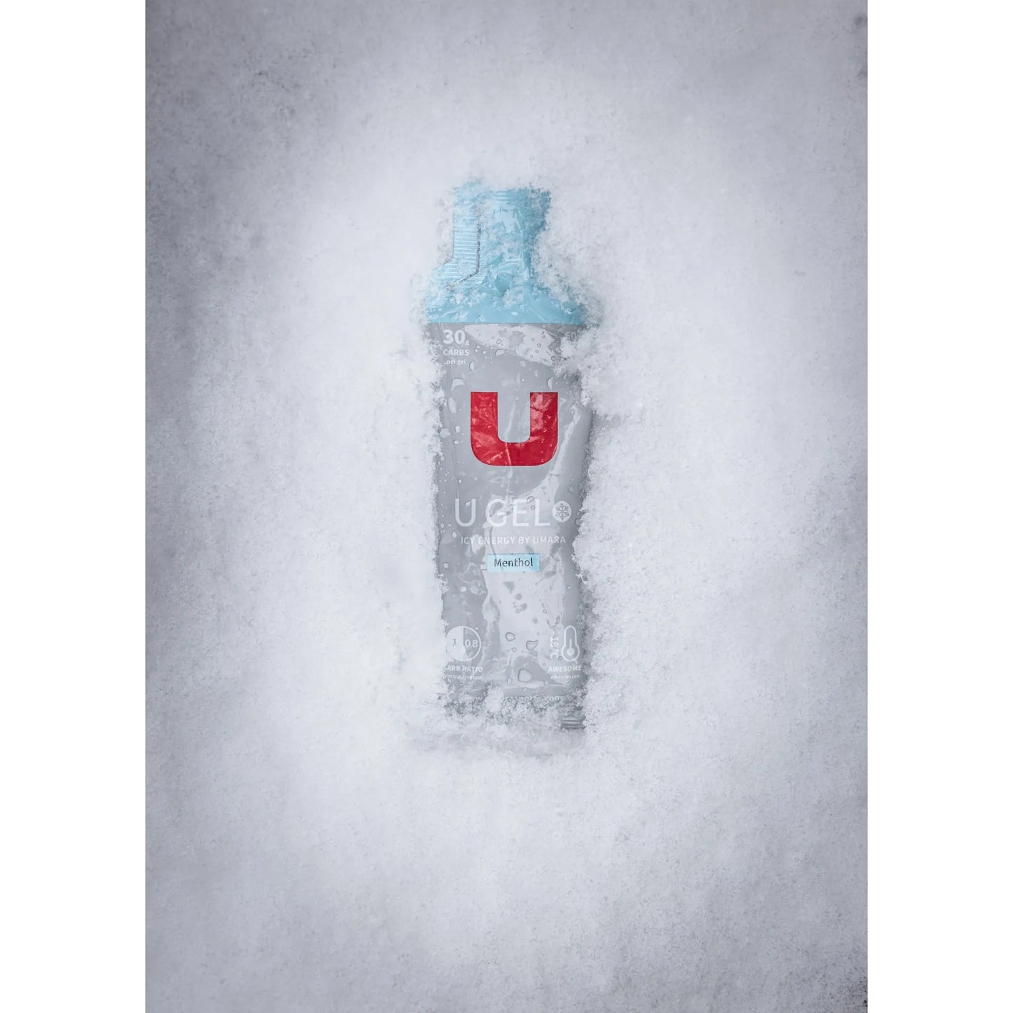 Umara U Gel 50ml Flytande Energigel: 30g Kolhydrater, Elektrolyter, med/utan Koffein för Prestation