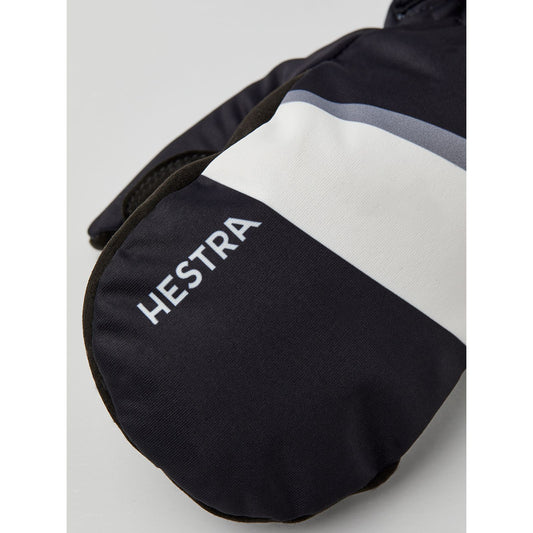 Hestra Tracker Jr. Mitt Svart Print Varm Tumhandske för Barn