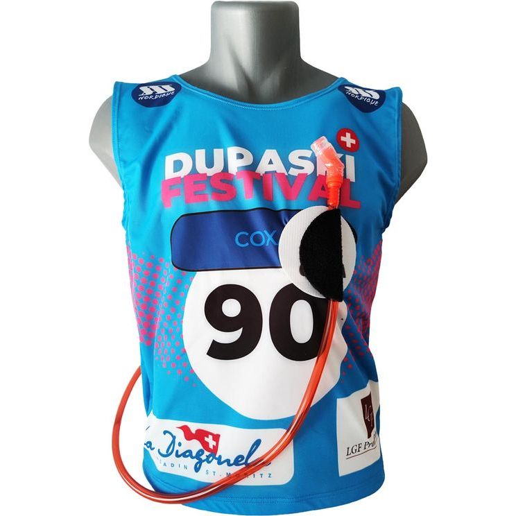 Coxa Carry Kardborrelappar 4-pack för Vätskesystem Optimal Slangfäste Träning