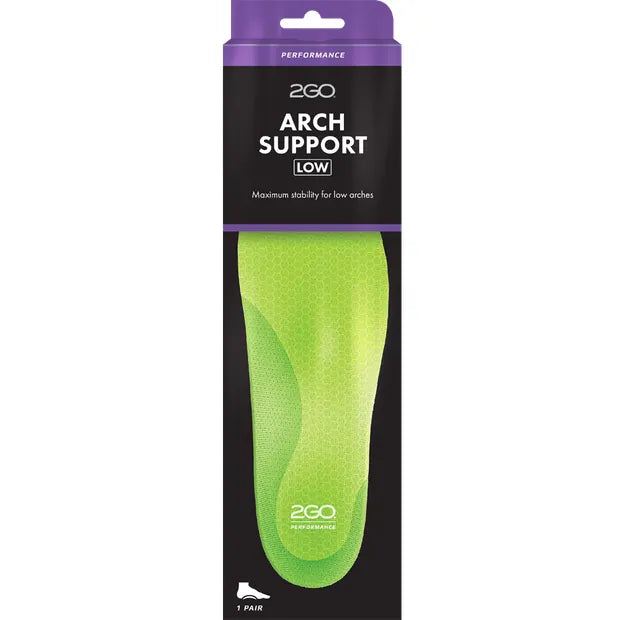 2Go Arch Support Low Inläggssula för lågt fotvalv