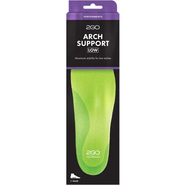 2Go Arch Support Low Inläggssula för lågt fotvalv