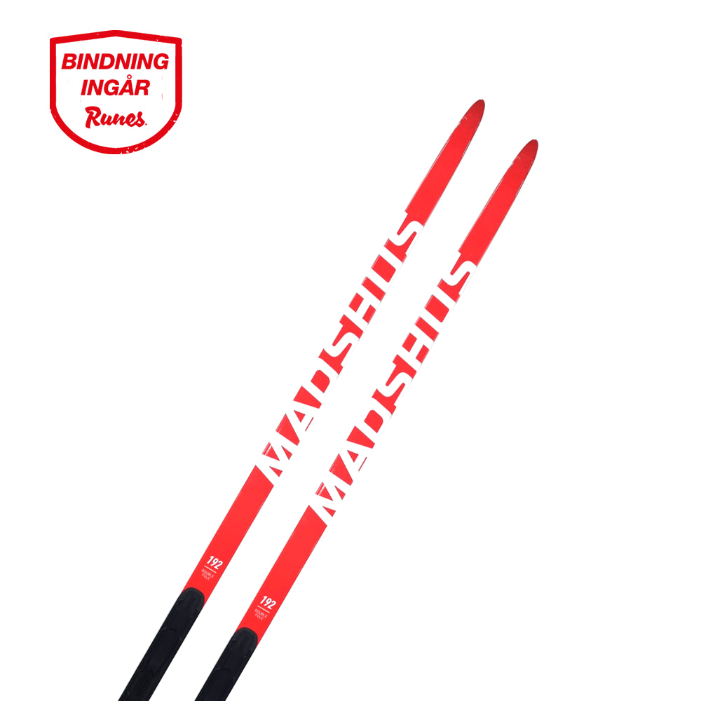 Madshus Race Pro DP Längdskidor med bindning - Optimal Stakning, Hög Prestanda