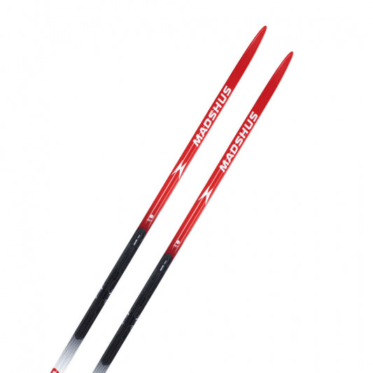 Madshus Race Pro Skin Längdskidor 207cm 100% Mohair Kolfiberförstärkt P300 Belag