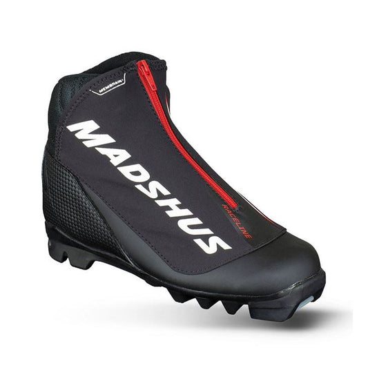 Madshus Raceline Junior Längdpjäxa för Tävling, Varm, Torr & Andningsbar Softshell