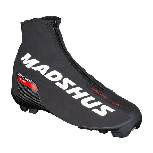 Madshus Redline Classic Längdpjäxa för Klassisk Åkning – Lättvikt, Kolfiber, Memory Foam