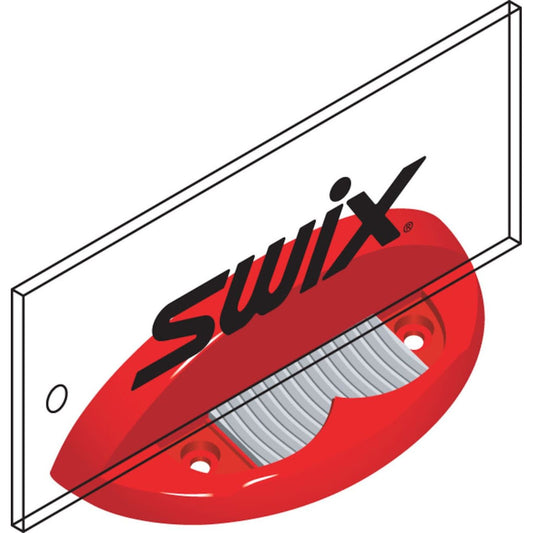 Swix T408 Plexi Vässare 40mm Röd för ski