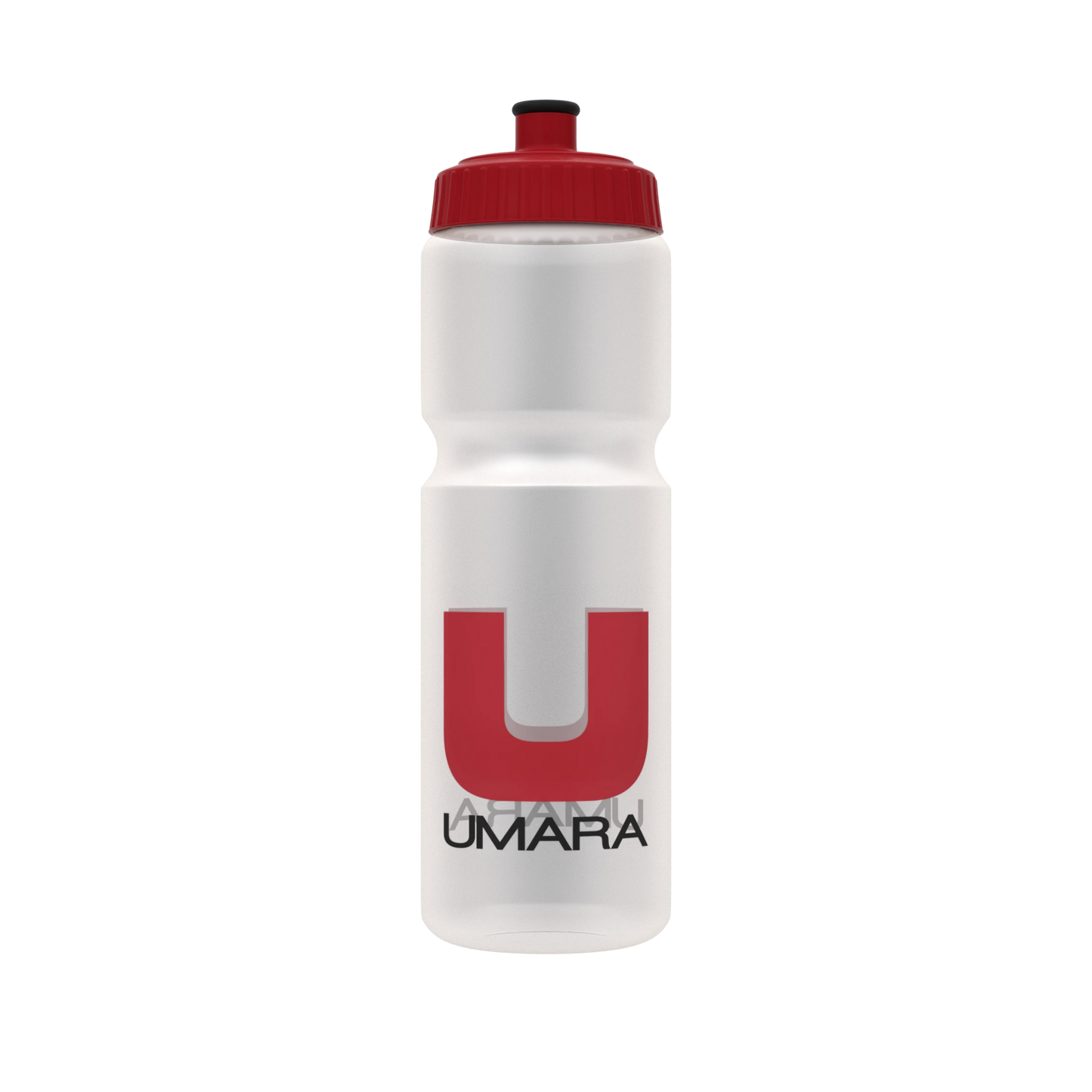 Umara Awesome Bio-Bottle: Transparent Cykelflaska med Låsbar Gummiventil, Sockerrörsbaserad