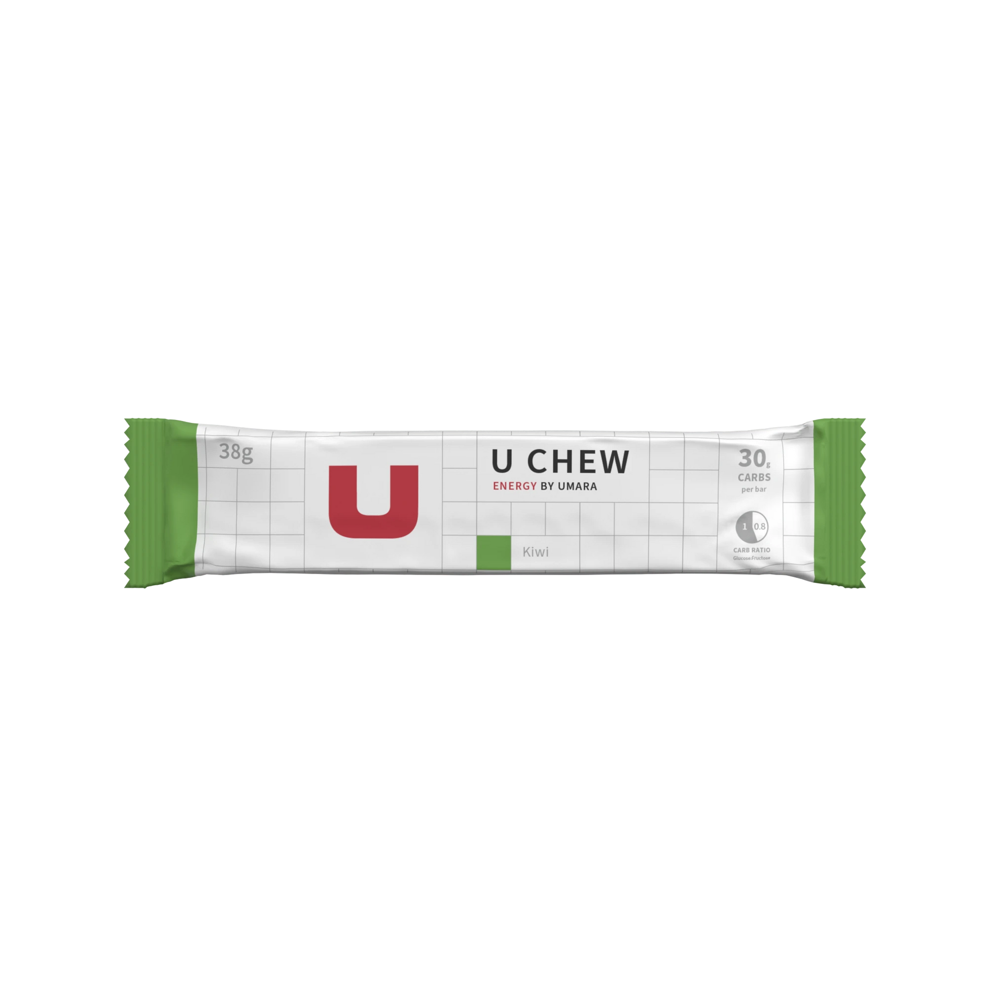 Umara U Chew Tuggbar Energigel 30g Kolhydrater för Snabb Sportenergi