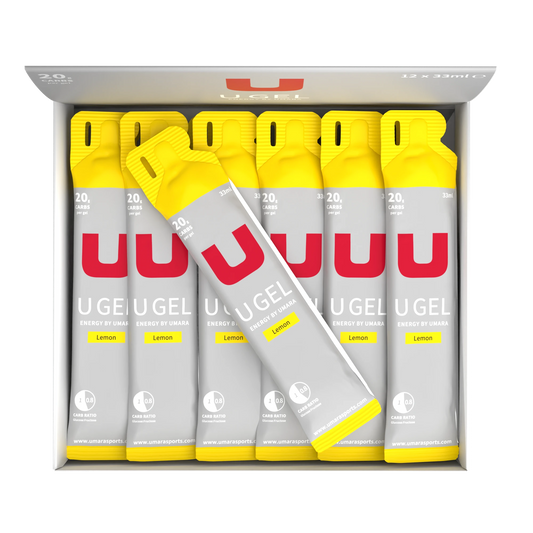 Umara U Gel Flytande Energigel 20g Kolhydrater Elektrolyter Optimal Prestation