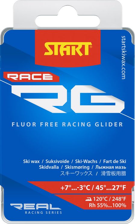 Start RG Race Paraffin 60 g – Fluorfri Glidvalla för Längdskidåkning