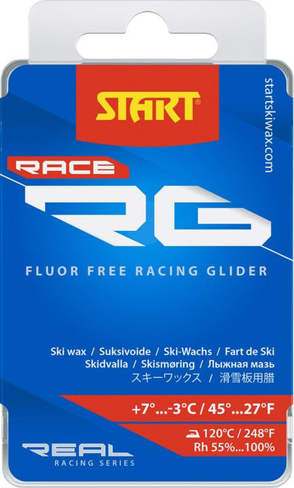 Start RG Race Paraffin 60 g – Fluorfri Glidvalla för Längdskidåkning