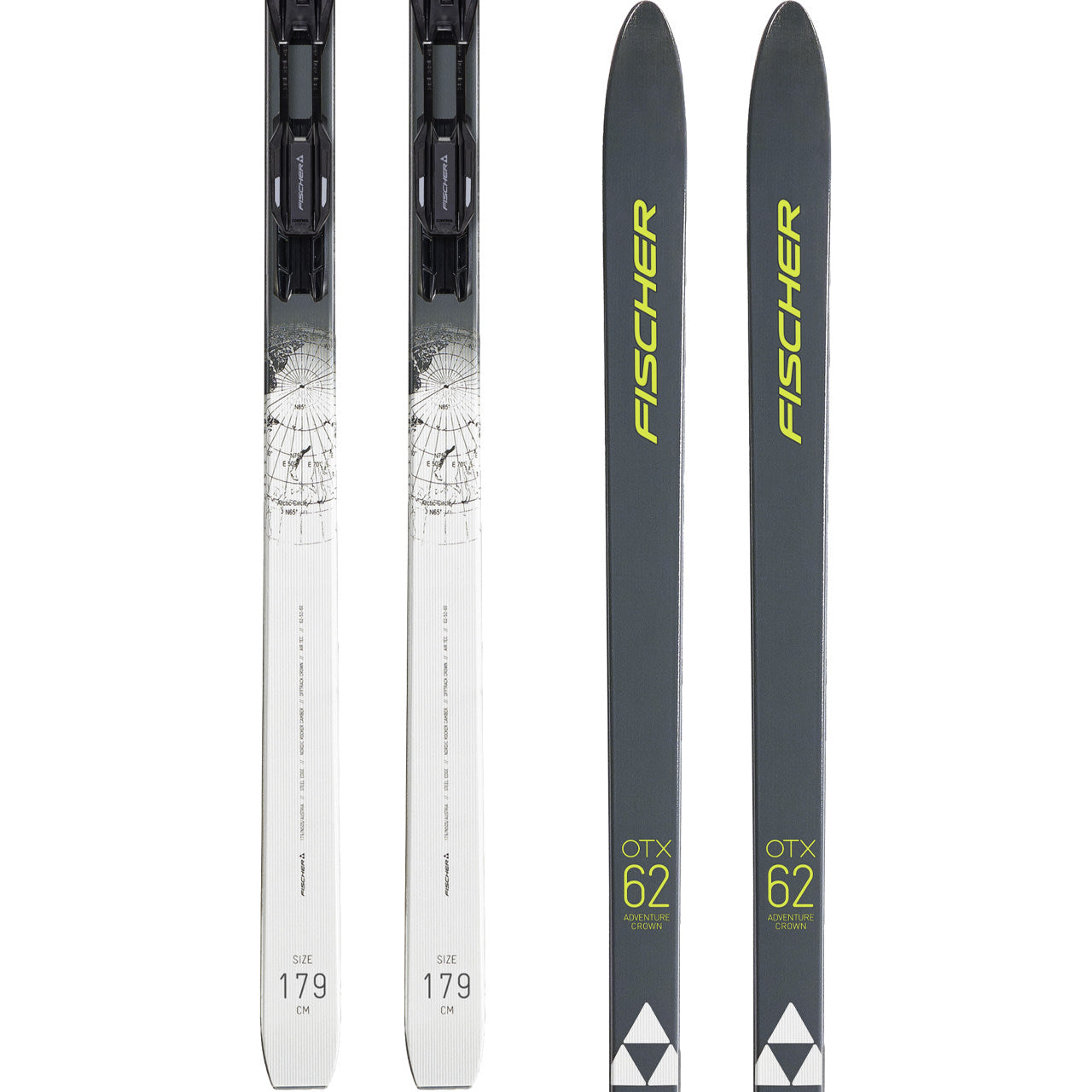 Fischer Adventure 62 Crown Xtralite Skidpaket Lättvikt Terräng 2024/25