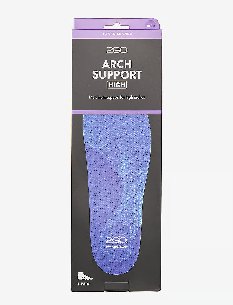 2GO Arch Support High Innersula Högt Fotvalv