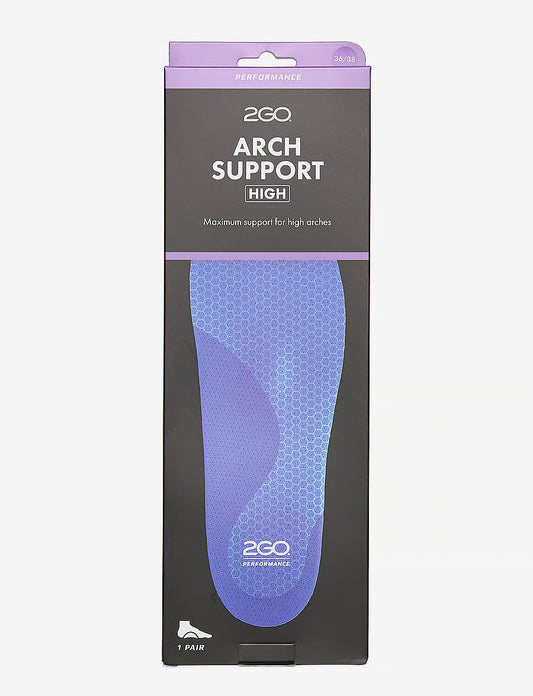 2GO Arch Support High Innersula Högt Fotvalv