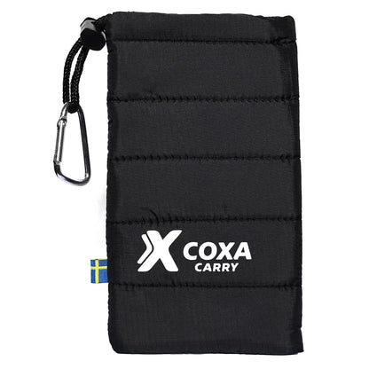 Coxa Thermo Case Svart Mobilskydd, Batterisparande, Vattentålig, Perfekt för Ryggsäck Plus-storlek