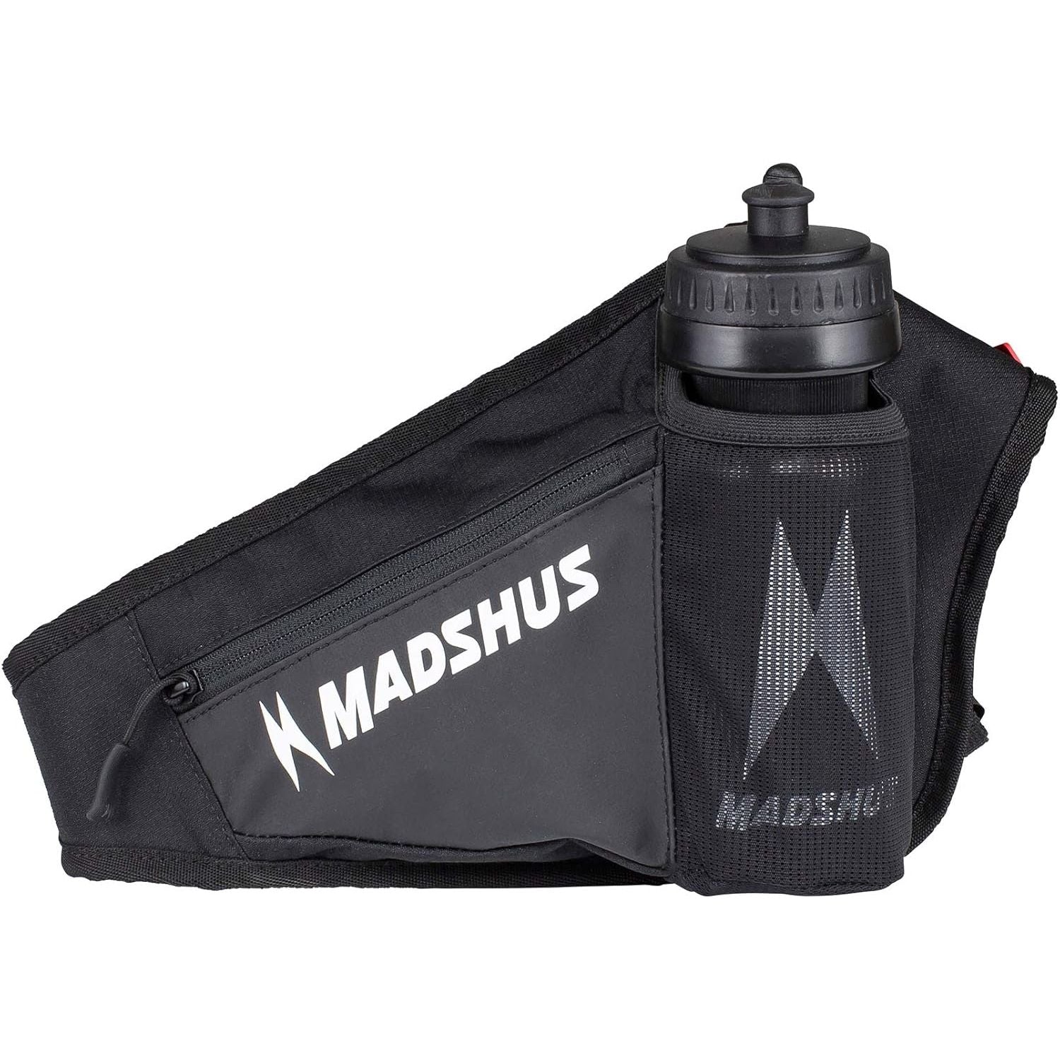 Madshus svart drickbälte med flaskhållare för vuxna - unisex