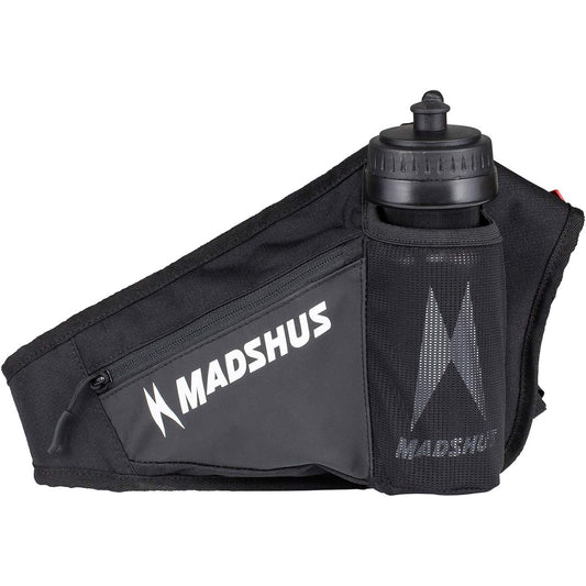 Madshus svart drickbälte med flaskhållare för vuxna - unisex