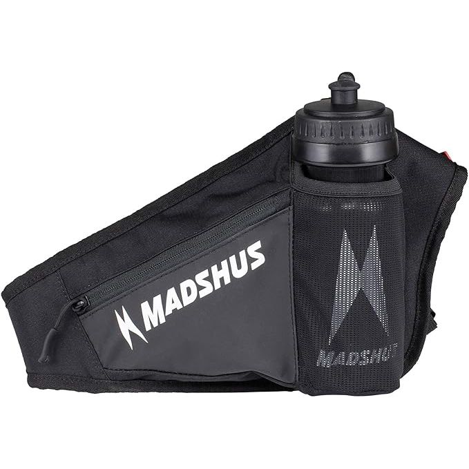 Madshus svart drickbälte med flaskhållare för vuxna - unisex