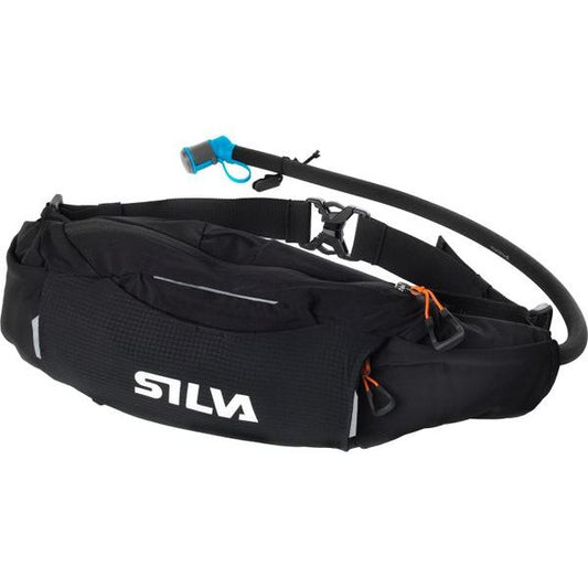 Silva Race Belt 4 - Smidigt Vätskebälte 1.5L, Isolerad Slang, 4L Packvolym