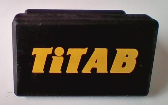 Titab nylonborste rosa