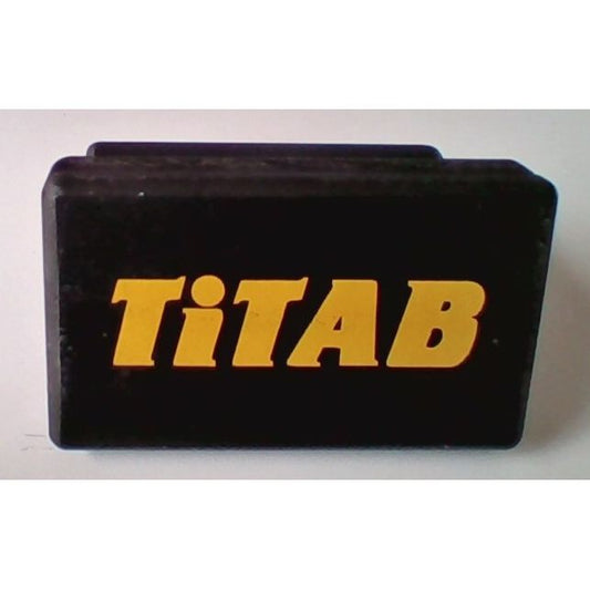 Titab nylonborste rosa