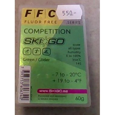 Skigo Competition parraffin Green Glider