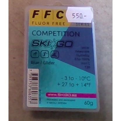 Skigo Competition blue glider parraffin