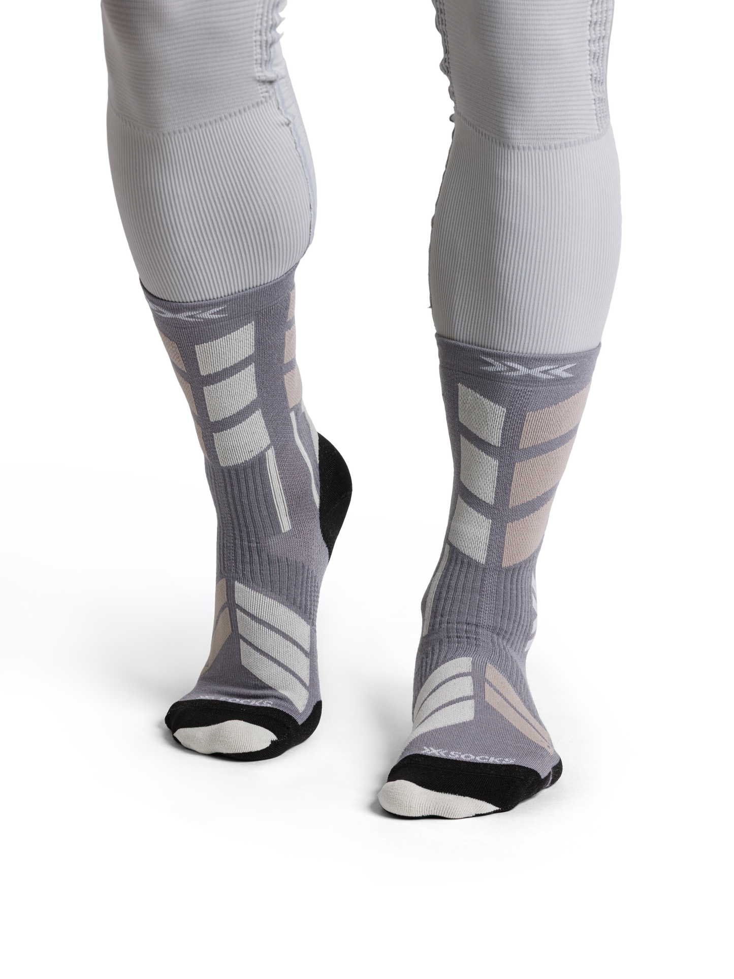 X-SOCKS® X-COUNTRY PERFORM MERINO Crewstrumpor Unisex för Skidåkning