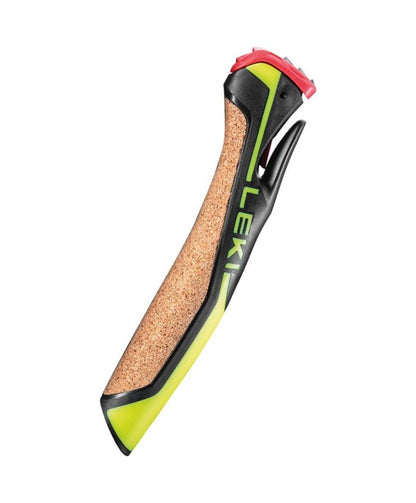 Leki Grip Nordic Shark Stav Cork 16mm Gult