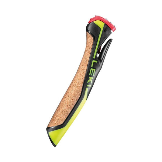 Leki Grip Nordic Shark Stav Cork 16mm Gult