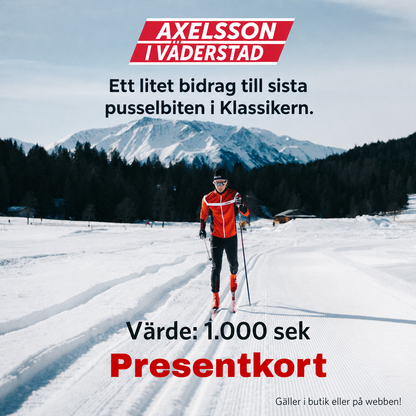 Presentkort med personlig hälsning