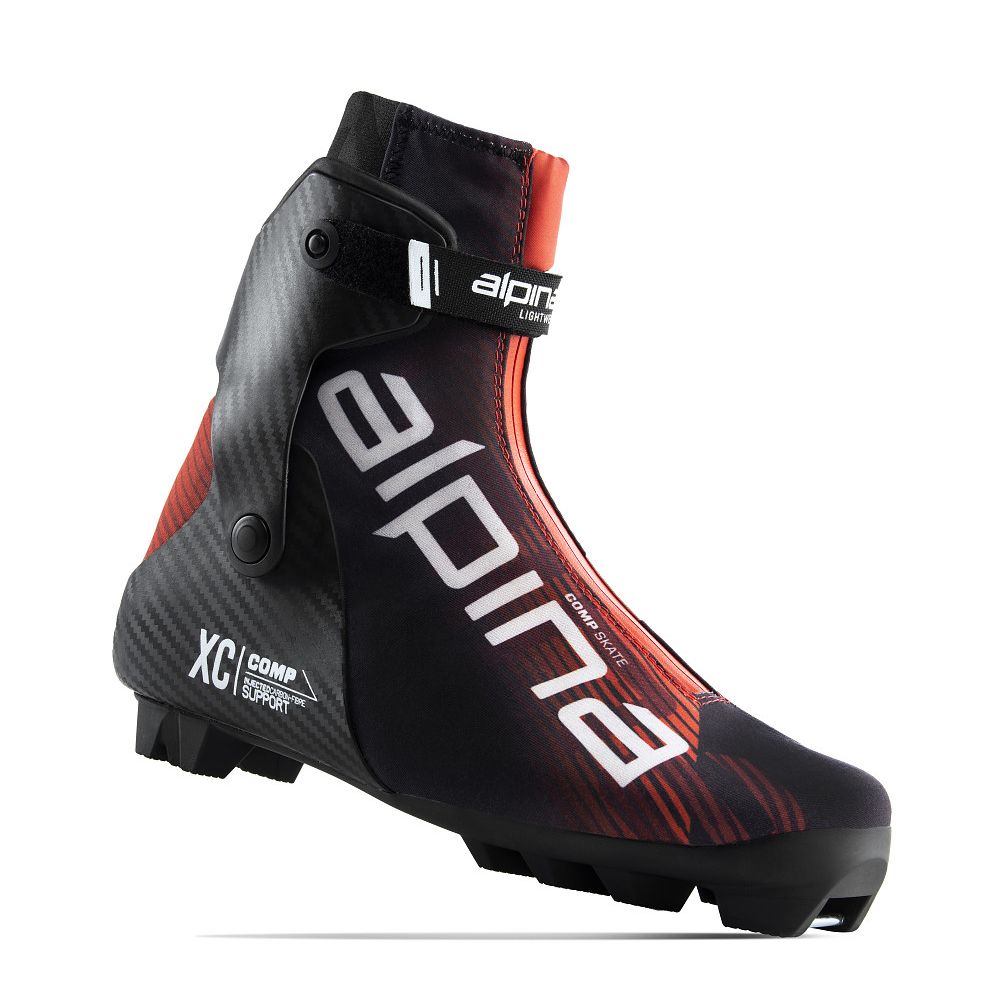 Alpina COMP SK Skatesko: Högpresterande Tävlingskänga med Kolfiber för Optimal Stabilitet