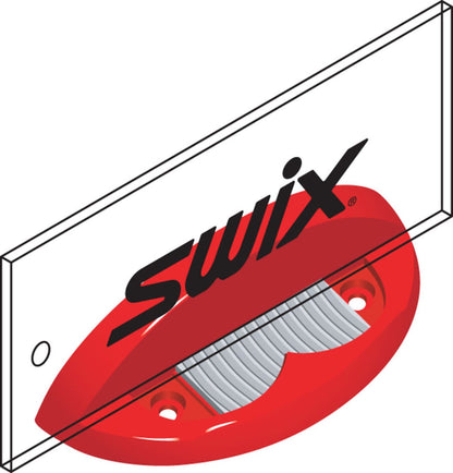 Swix T408 Plexi Vässare 40mm Röd för ski