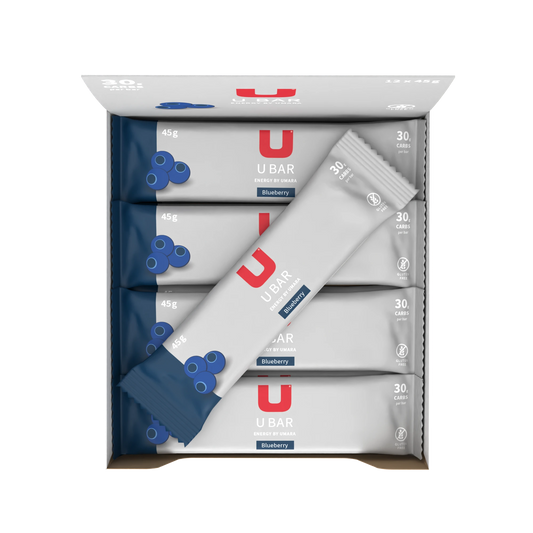 Umara U Bar Glutenfri Energibar med Optimalt 1:0.8 Kolhydratförhållande, Mjuk Textur