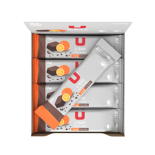 Umara U Bar Glutenfri Energibar med Optimalt 1:0.8 Kolhydratförhållande, Mjuk Textur