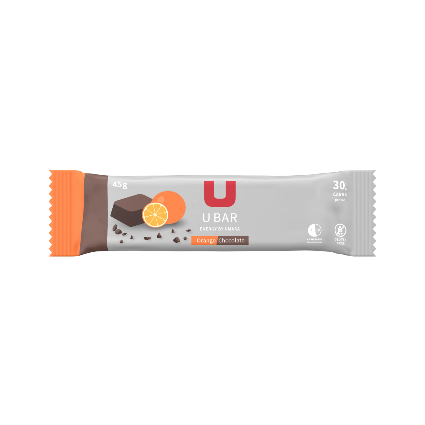 Umara U Bar Glutenfri Energibar med Optimalt 1:0.8 Kolhydratförhållande, Mjuk Textur