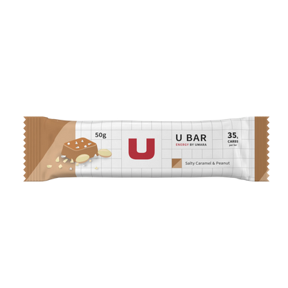 Umara U Salty Bar Kolhydratrik Energibar med Kola Jordnöt Smak & Salt för Långpass