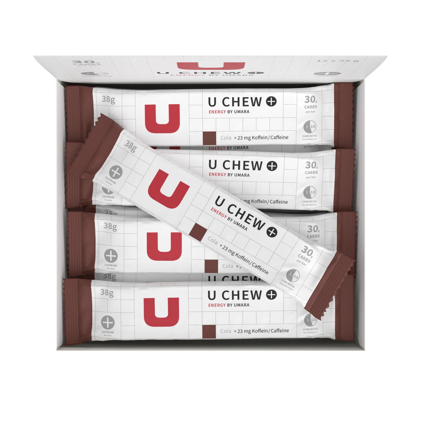 Umara U Chew Tuggbar Energigel 30g Kolhydrater för Snabb Sportenergi