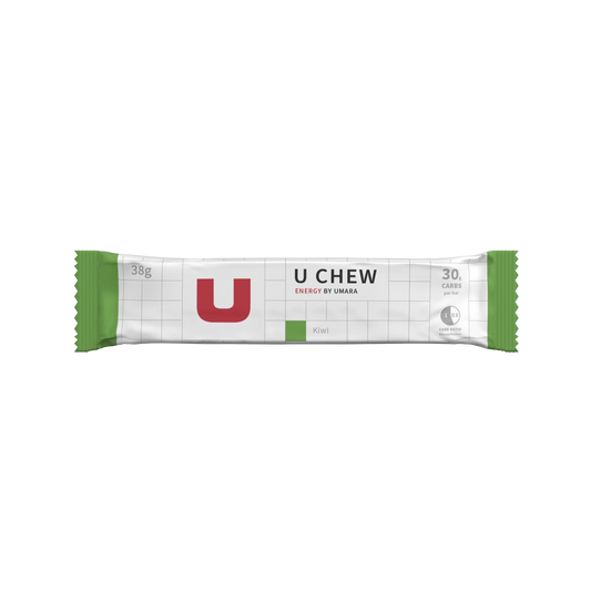 Umara U Chew Tuggbar Energigel 30g Kolhydrater för Snabb Sportenergi