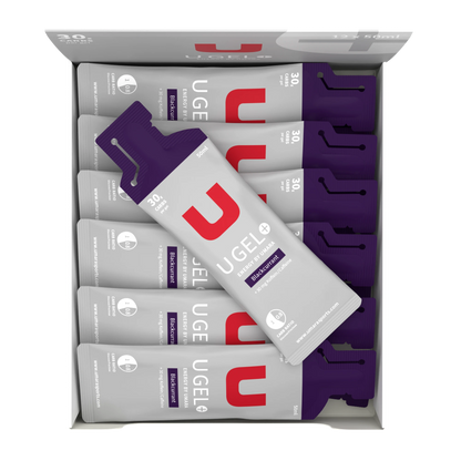 Umara U Gel 50ml Flytande Energigel: 30g Kolhydrater, Elektrolyter, med/utan Koffein för Prestation