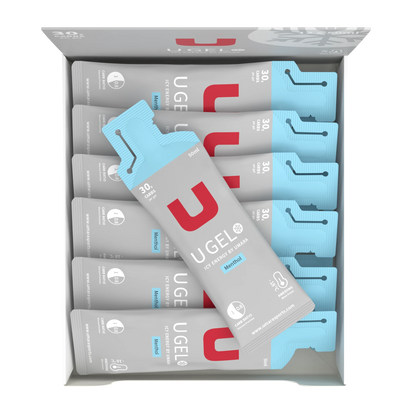 Umara U Gel 50ml Flytande Energigel: 30g Kolhydrater, Elektrolyter, med/utan Koffein för Prestation