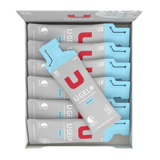 Umara U Gel 50ml Flytande Energigel: 30g Kolhydrater, Elektrolyter, med/utan Koffein för Prestation