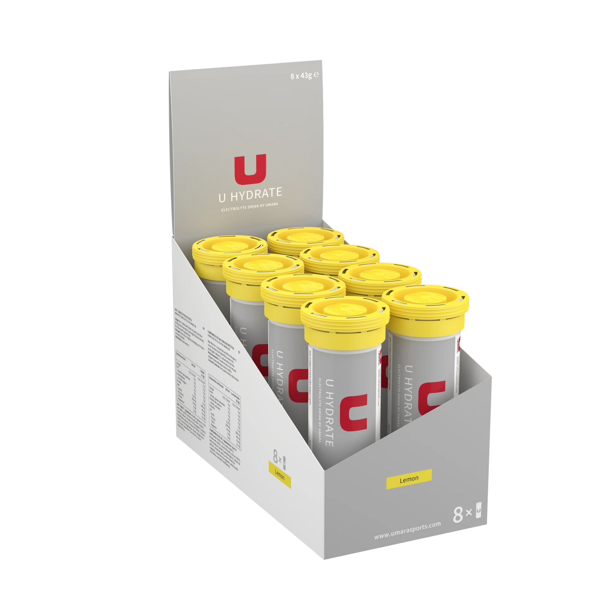 Umara U Hydrate Elektrolyt Brustabletter – Optimal Hydrering med Uppfriskande Smaker